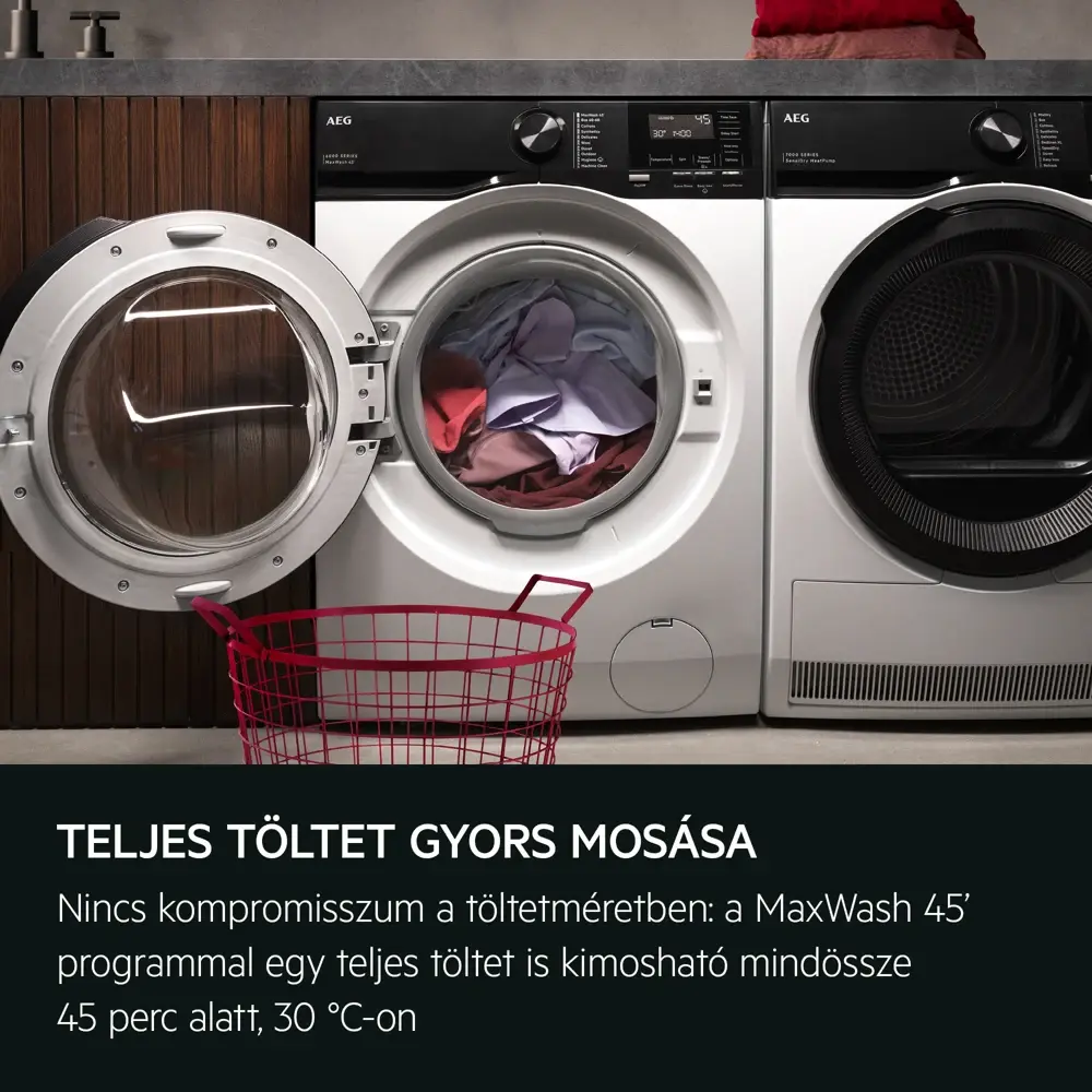 Aeg LFR6D844E ProSense® 6000 Elöltöltős mosógép, ÖKOInverter motor 3. kép