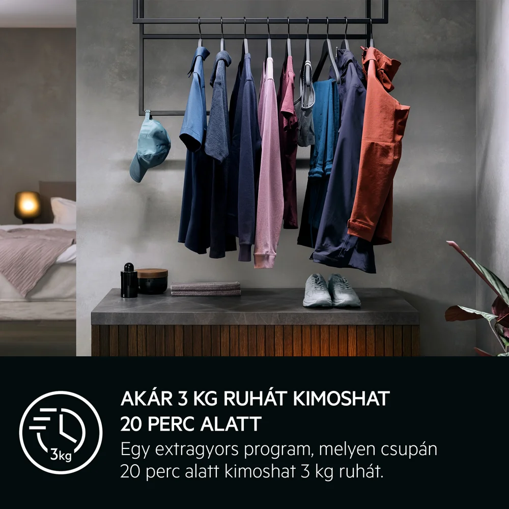 Aeg LFR71844SUE ProSteam® 7000 UniversalDose Elöltöltős mosógép, gőzfunkció, ÖKOInverter motor 6. kép