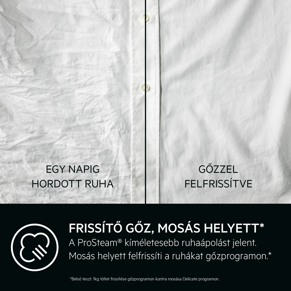 Aeg LFR71844SUE ProSteam® 7000 UniversalDose Elöltöltős mosógép, gőzfunkció, ÖKOInverter motor 7. kép