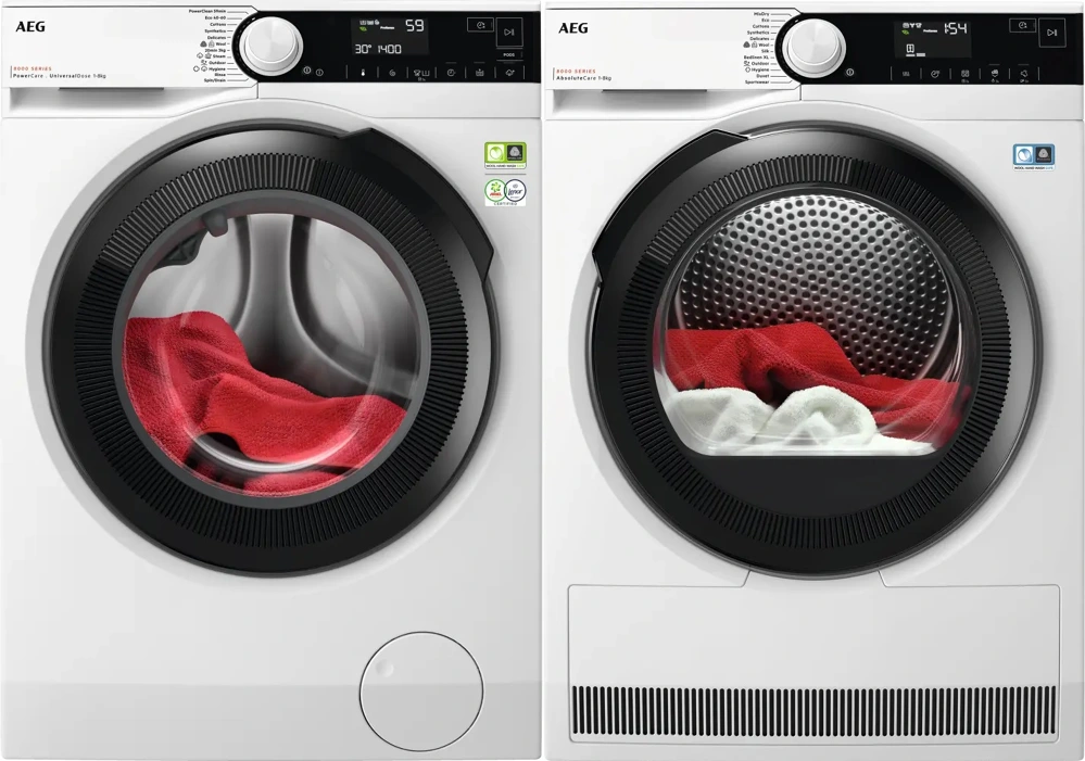 Aeg LFR83844VE + TR8384E mosógép + szárító Fő kép