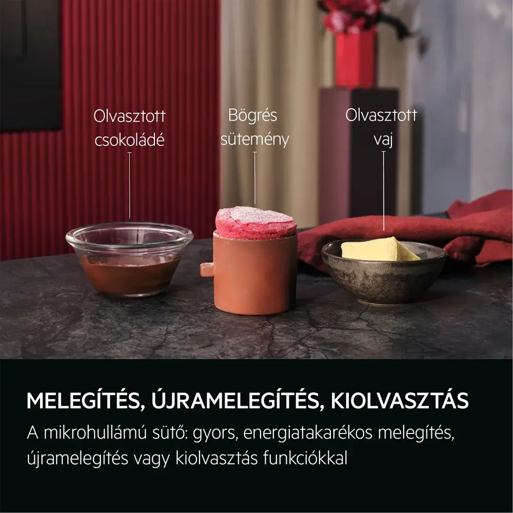 Aeg OMB6G261TT Beépíthető mikrohullámú sütő, grill funkcióval 2. kép