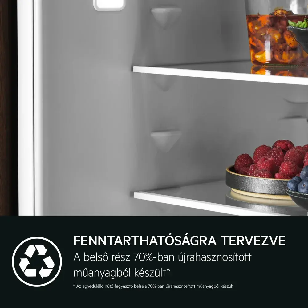 Aeg OSC6L181ES BI Hűtő alulfagyasztós 4. kép