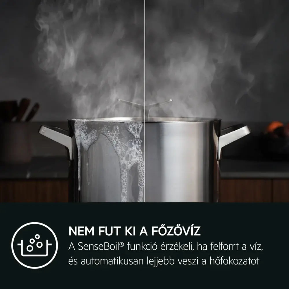 Aeg TI84IB10IT SenseBoil® 7000 Indukciós főzőlap, SaphirMatt® SE 80 cm 3. kép