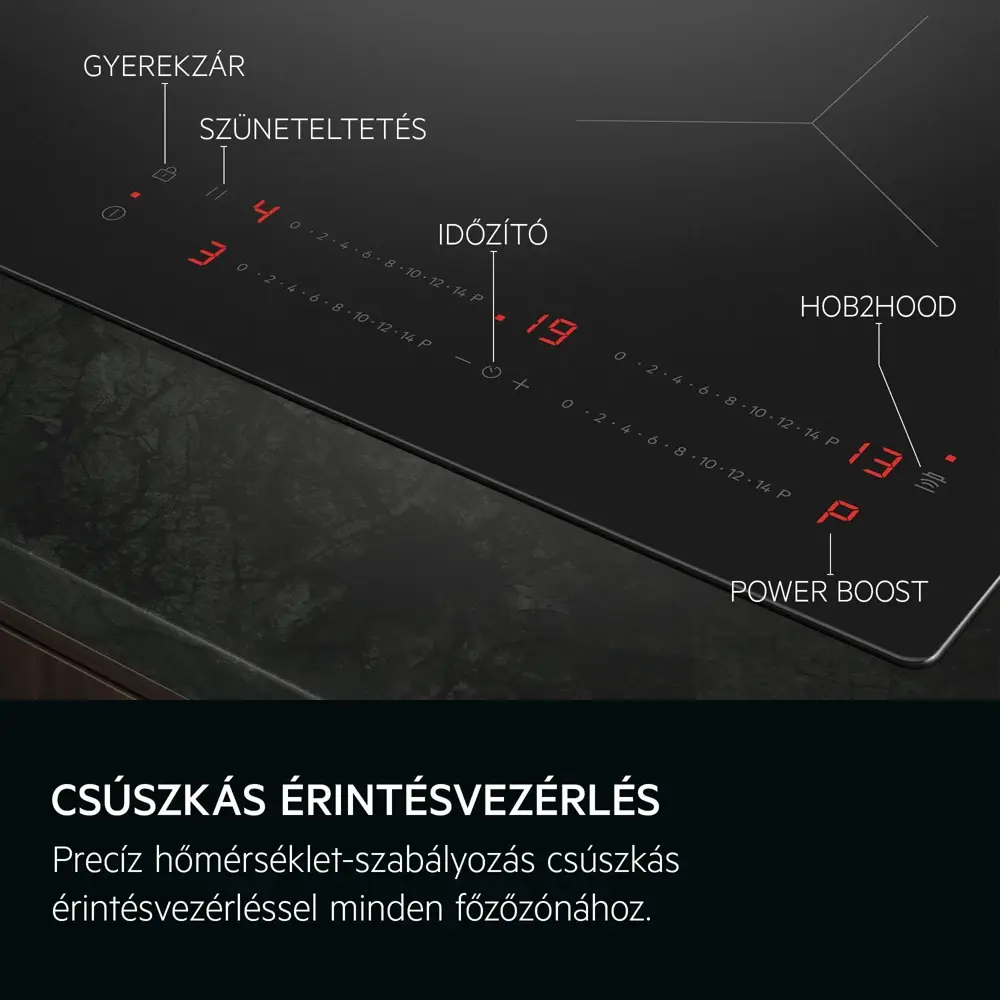Aeg TO64IA0AIT 5000 Indukciós főzőlap, SaphirMatt® SE 60 cm 4. kép