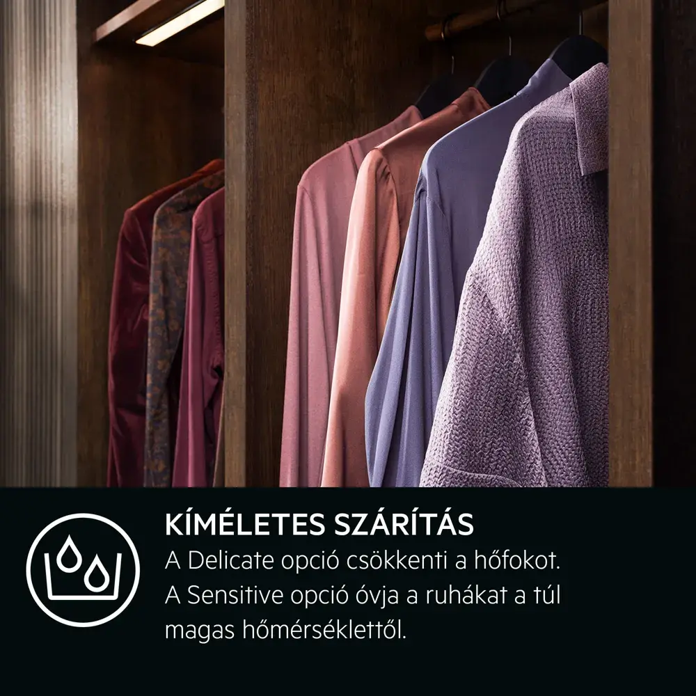 Aeg TR7394DE SensiDry® 7000 Hőszivattyús szárítógép, 4. kép