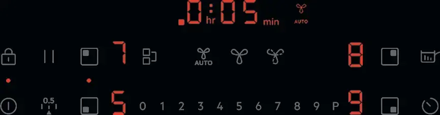 Aeg TT64CB00CB Beépíthető Főzőlap Indukciós lap + elszívó 2. kép