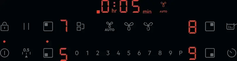 Aeg TT84CB00CB Beépíthető Főzőlap Indukciós lap + elszívó 2. kép