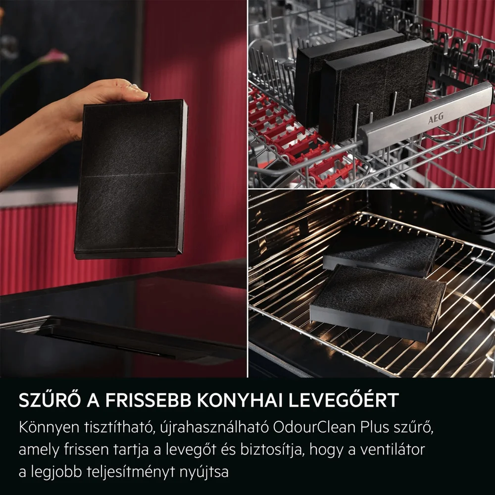 Aeg TT84CG33CB BI Főzőlap Indukciós lap + elszívó 4. kép