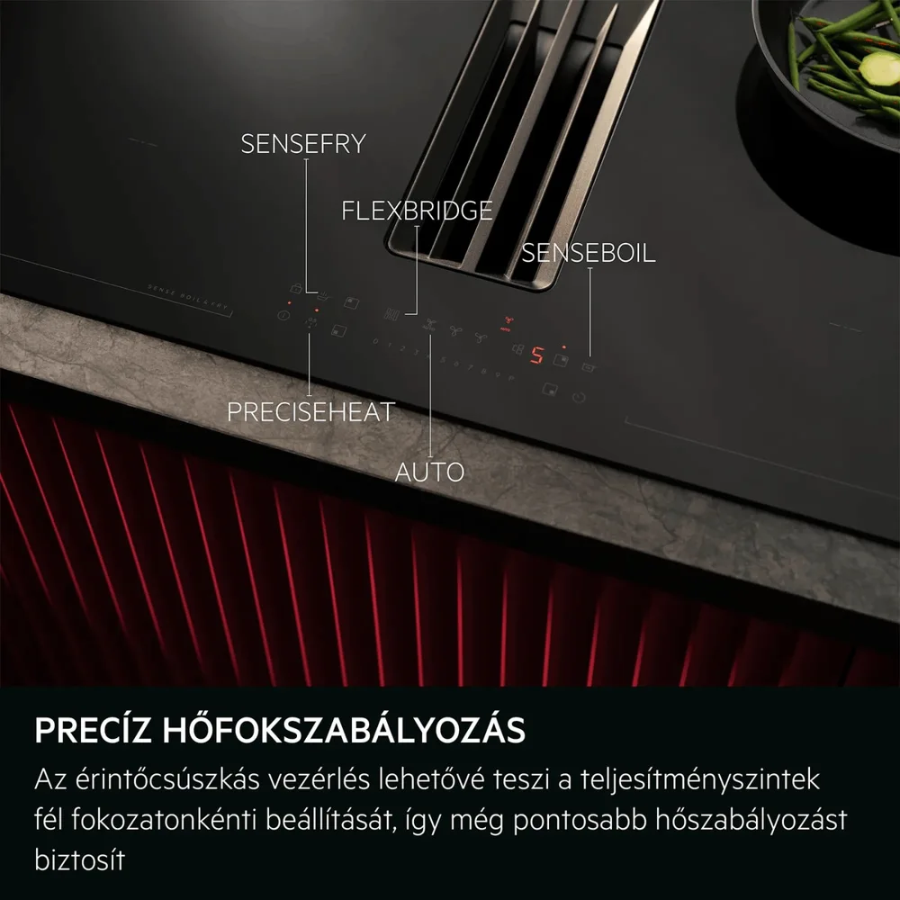Aeg TT84CG33CB BI Főzőlap Indukciós lap + elszívó 5. kép