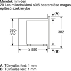 Bosch BFL623MB4 Beépíthető mikrohullámú sütő 7. kép
