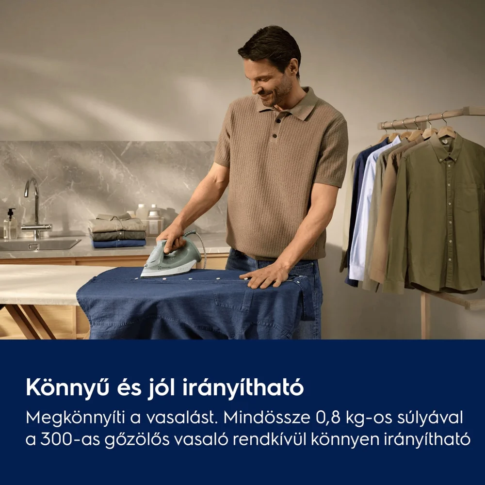 Electrolux E3SI1-2LG GŐZÖLŐS VASALÓ 3. kép