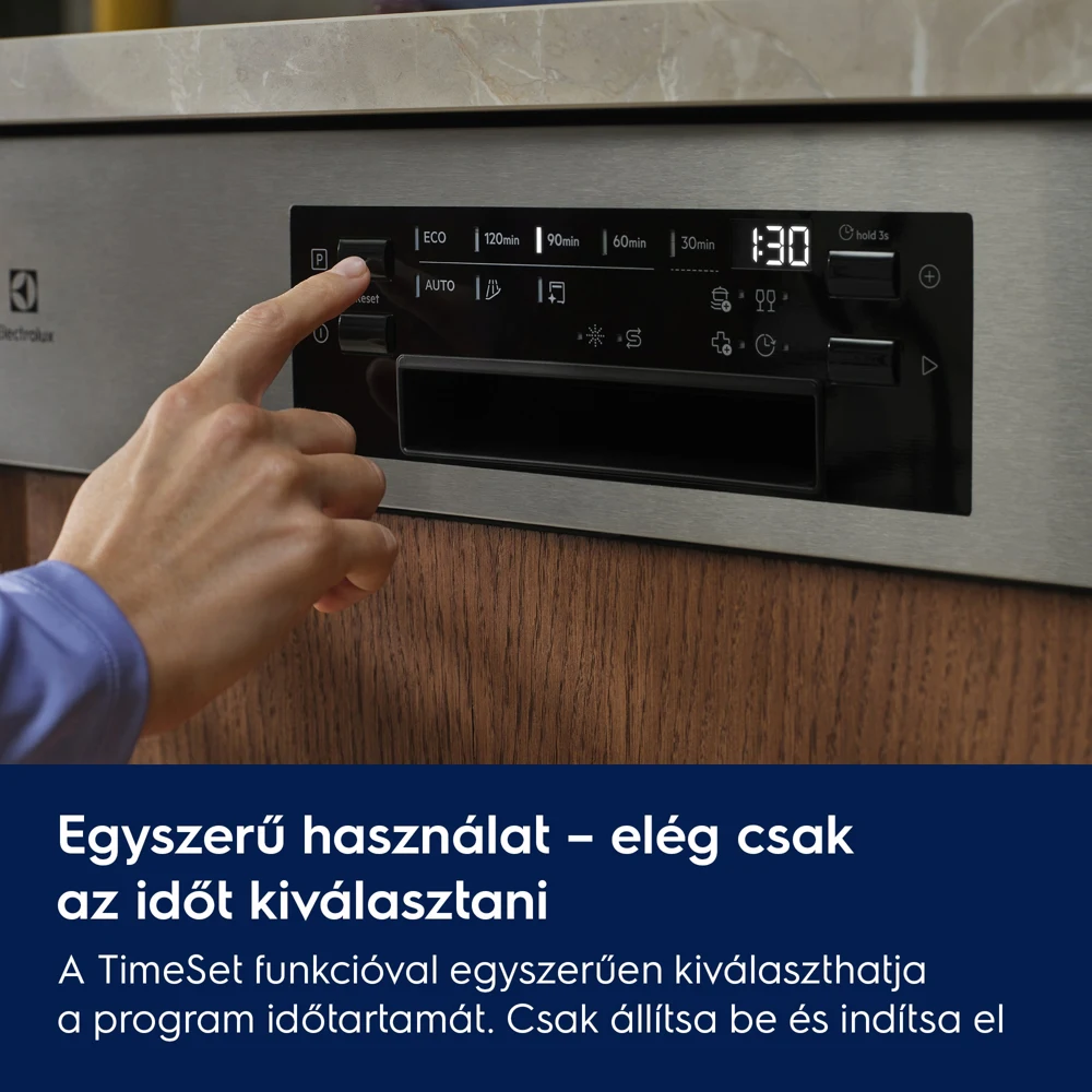 Electrolux E52ID100SX BI Mosogatógép 60 cm kezelőpaneles 7. kép