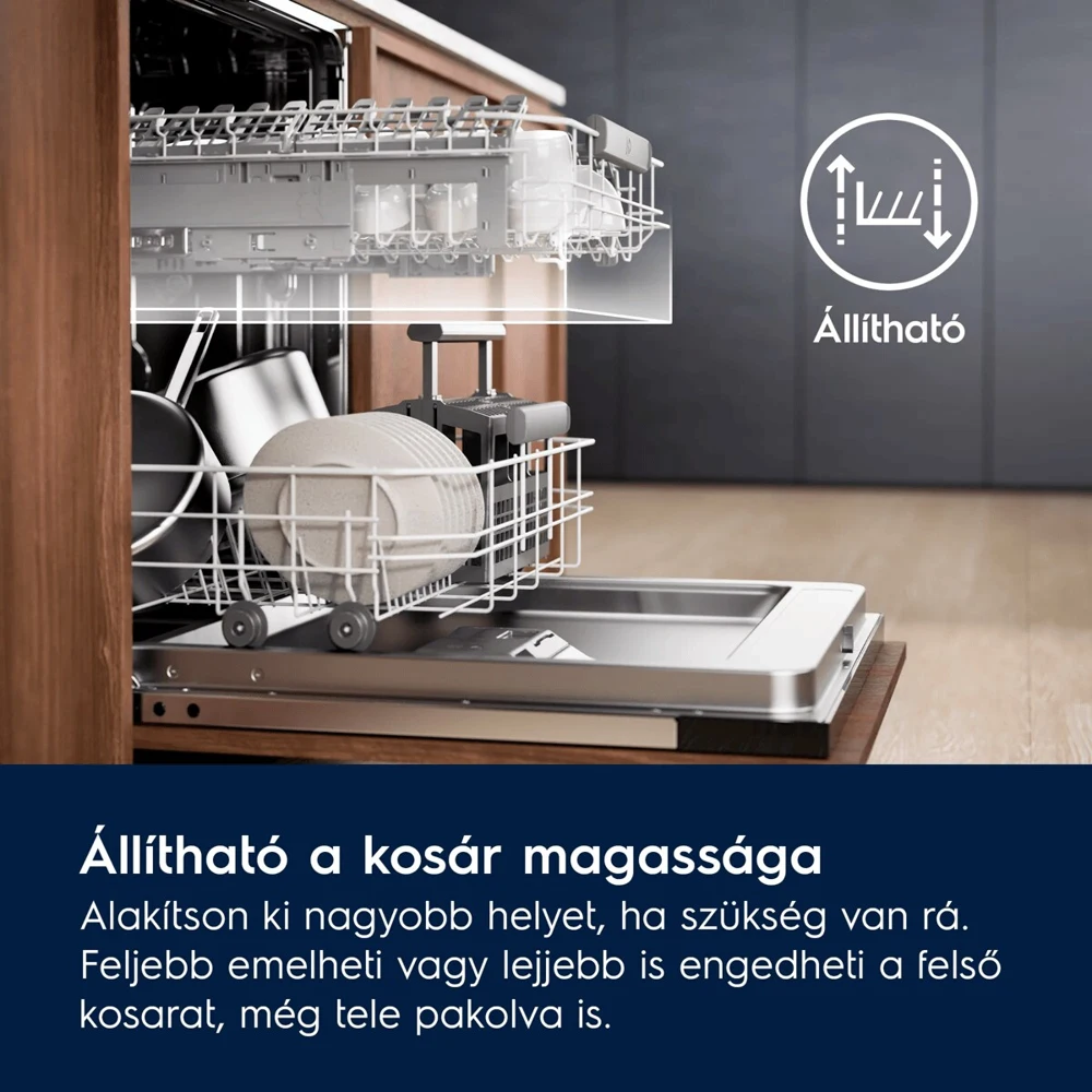 Electrolux E62LB205S BI Mosogatógép 60 cm integrált 7. kép