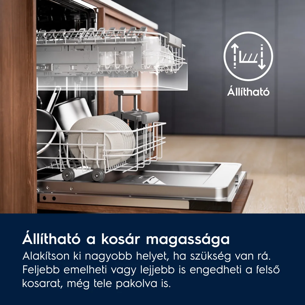 Electrolux E62LD210S Beépíthető mosogatógép 9. kép