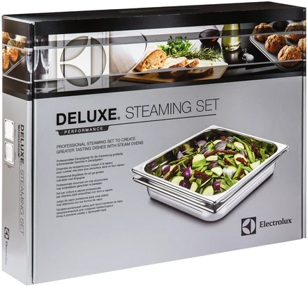 Electrolux E9OOGC23 Deluxe rozsdamentes acél párolóedény szett, 2 db Not assigned 3. kép
