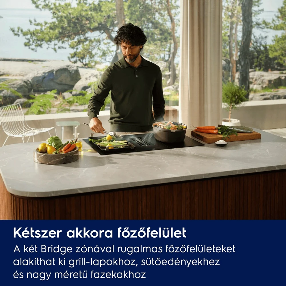Electrolux ECC84713CZ BI Főzőlap Indukciós lap + elszívó 4. kép
