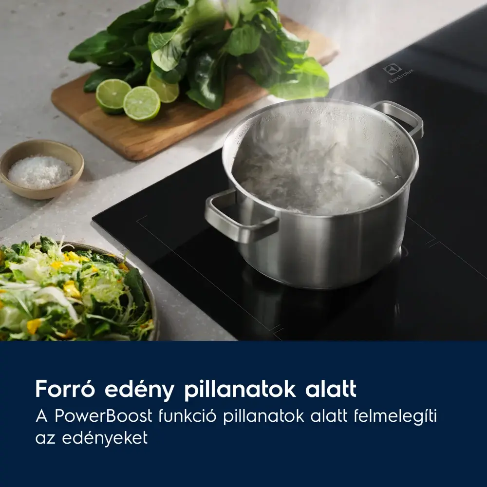 Electrolux EIS82453IT SenseBoil® 700 Indukciós főzőlap, SaphirMatt® SE 80 cm 3. kép