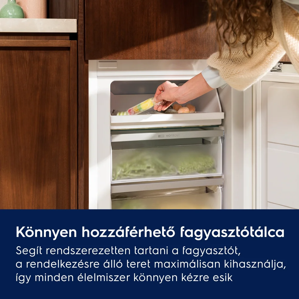 Electrolux ENA7CE18S3 BI Hűtő alulfagyasztós NF 5. kép