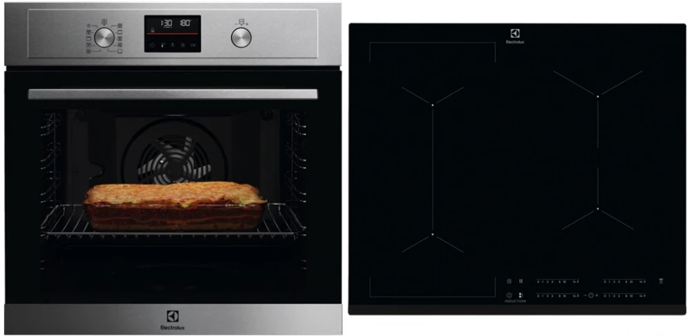 Electrolux EOF4P56X+EIV634 beépíthető sütő + beépíthető főzőlap Fő kép