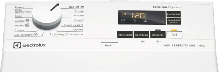 Electrolux EW6T106H Mosógép felültöltős 2. kép