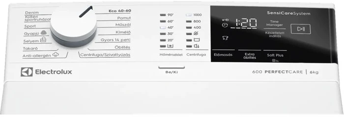 Electrolux EW6T206H Mosógép felültöltős 2. kép