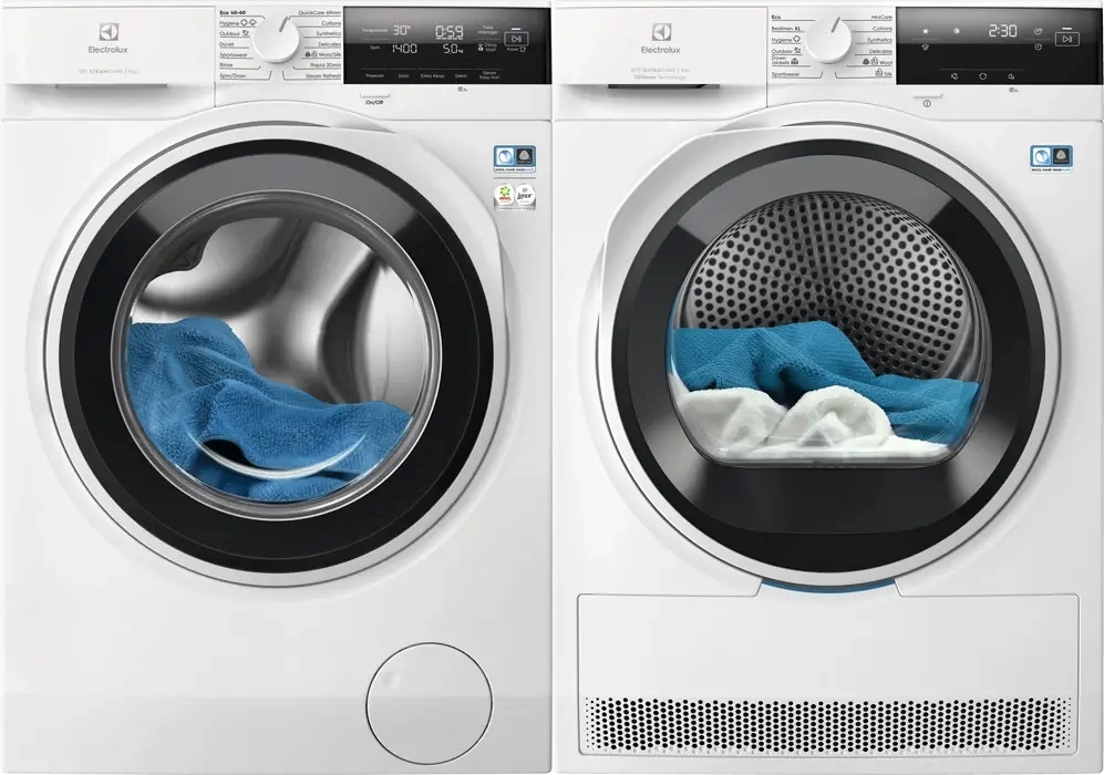 Electrolux EW7F3694E + EW8D394ME mosógép + szárító Fő kép
