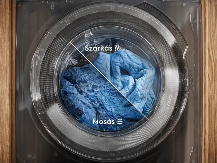 Electrolux EW7W4492E SteamCare 700 Mosó-szárító gép gőzprogrammal kondenzációs szárítás 9. kép