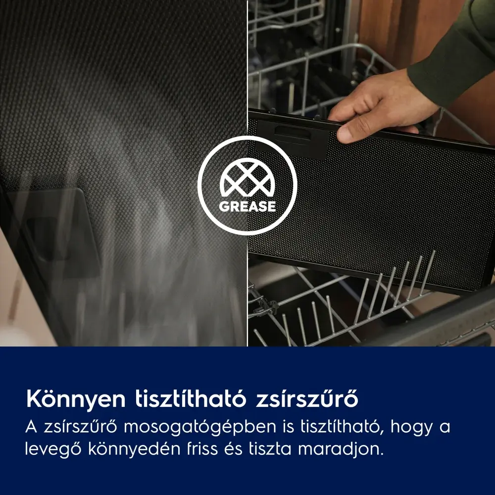 Electrolux LFV216K ExtractionTech 500 Kürtős páraelszívó, 60 cm 4. kép