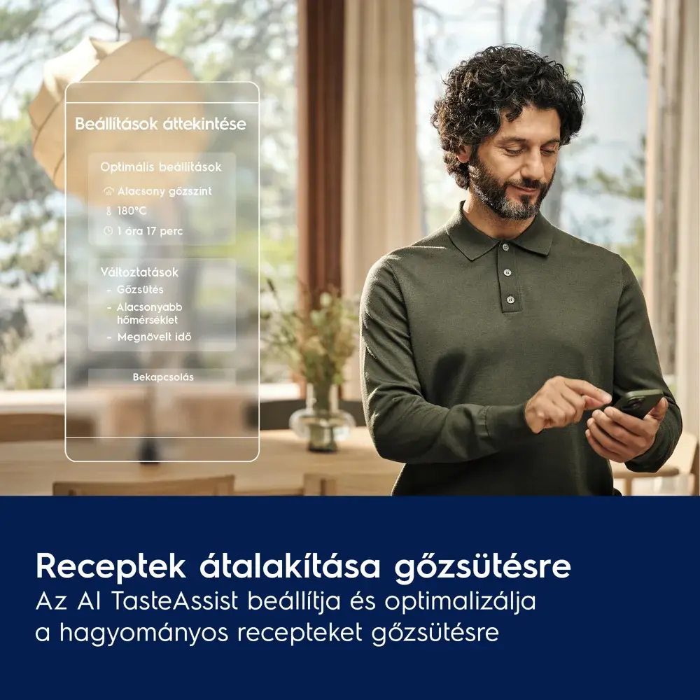 Electrolux LOB9S3SZ ProAssist/SteamPro 900 Gőzsütő, gőztisztítással 2. kép
