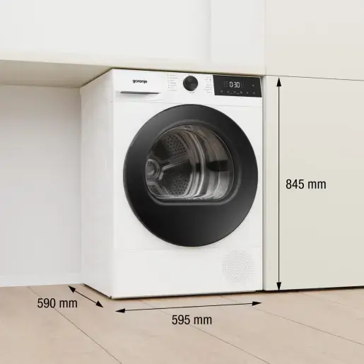 Gorenje DG2P9D hőszivattyús szárítógép 2. kép