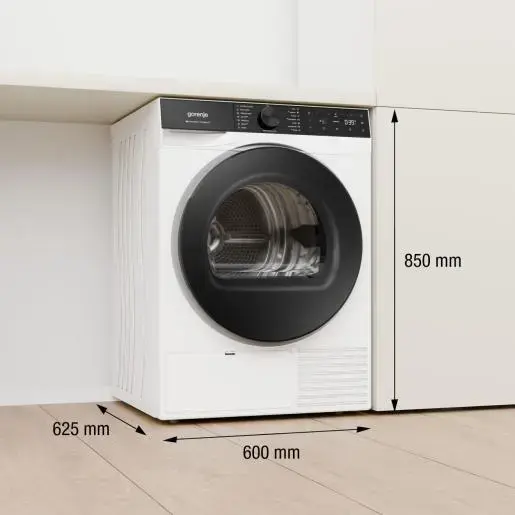 Gorenje DG68C hőszivattyús szárítógép 2. kép