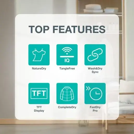 Gorenje DG81DP hőszivattyús szárítógép 3. kép
