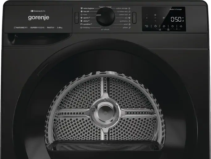 Gorenje DPNE82GNLWIFI/B hőszivattyús szárítógép 12. kép