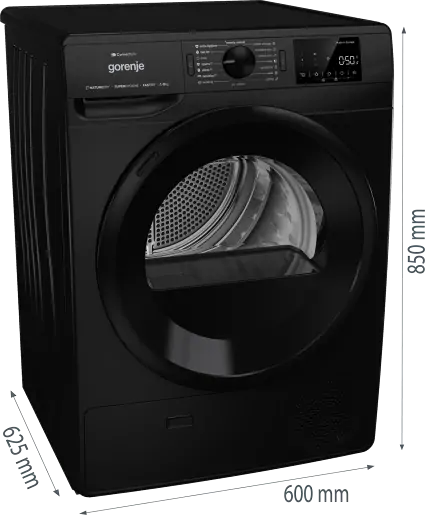 Gorenje DPNE82GNLWIFI/B hőszivattyús szárítógép 9. kép