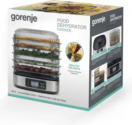 Gorenje FDK500DE Gyümölcsaszaló 15. kép