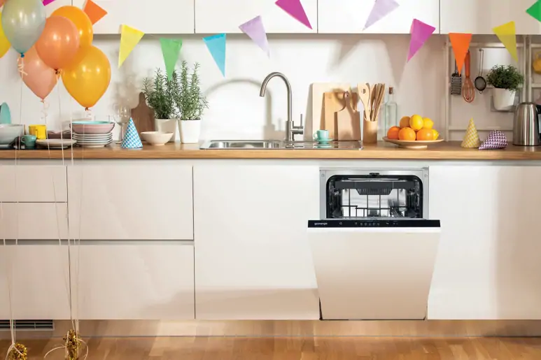 Gorenje GV520E10 beépíthető keskeny mosogatógép 7. kép