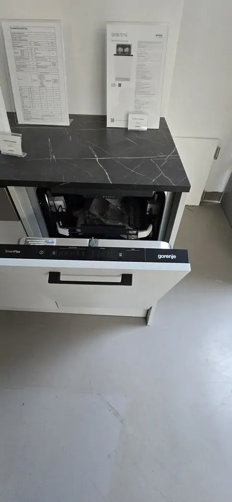 Gorenje GV561D10/M beépíthető keskeny mosogatógép Fő kép