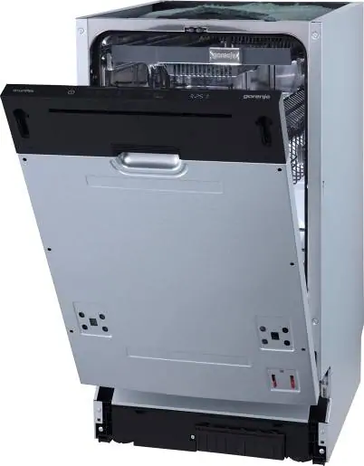 Gorenje GV583C10 beépíthető keskeny mosogatógép 6. kép
