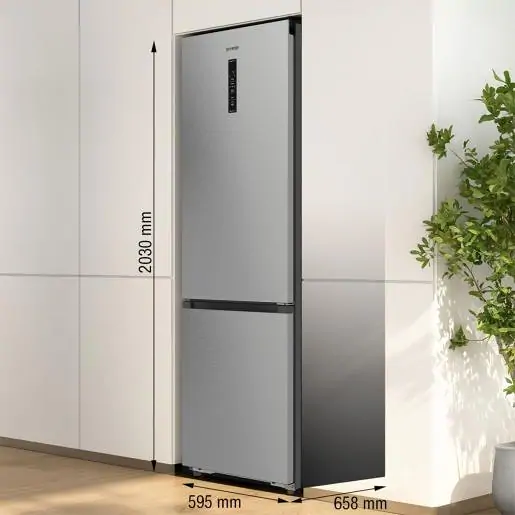 Gorenje NRB620C61X4WFE alulfagyasztós hűtőszekrény 2. kép