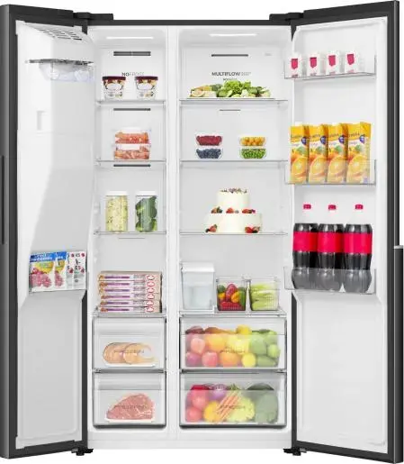 Gorenje NRS917E61BX side by side 4. kép