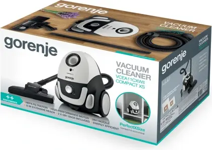 Gorenje VCEA11CXWII porszívó porzsákos 4. kép