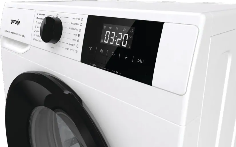 Gorenje W1NGPI61SBS elöltöltős keskeny mosógép 10. kép