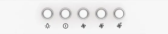 Gorenje WHC629E4W kürtős páraelszívó 3. kép