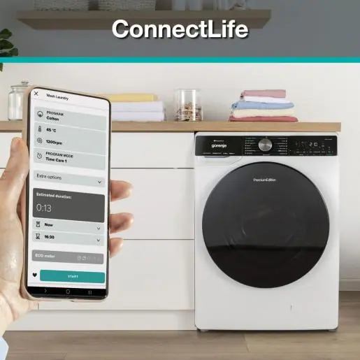 Gorenje WPNA14A3PWIFI elöltöltős mosógép 11. kép