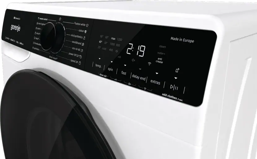 Gorenje WPNA84A2TSWIFI elöltöltős mosógép 9. kép