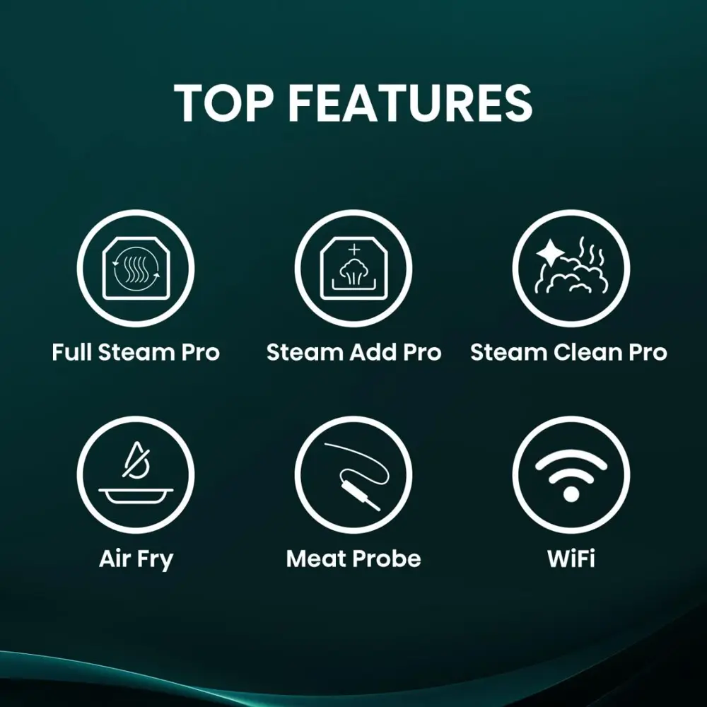 Hisense BFS615S8B beépíthető önálló sütő 3. kép