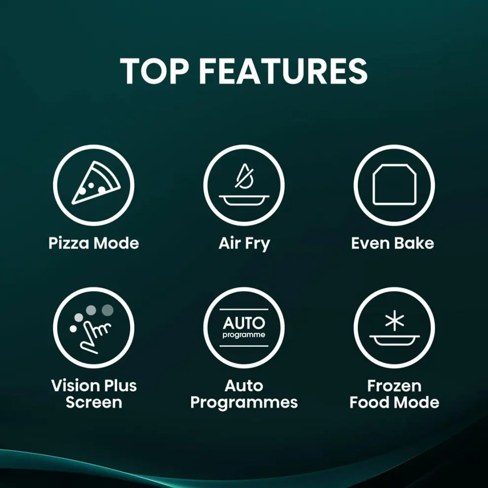 Hisense BIM406A8B beépíthető kompakt sütő+mikró 3. kép