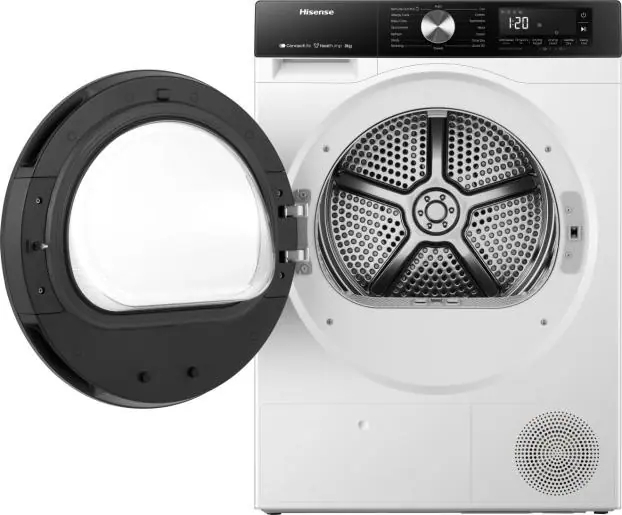 Hisense DH3S802BW2 hőszivattyús szárítógép 7. kép