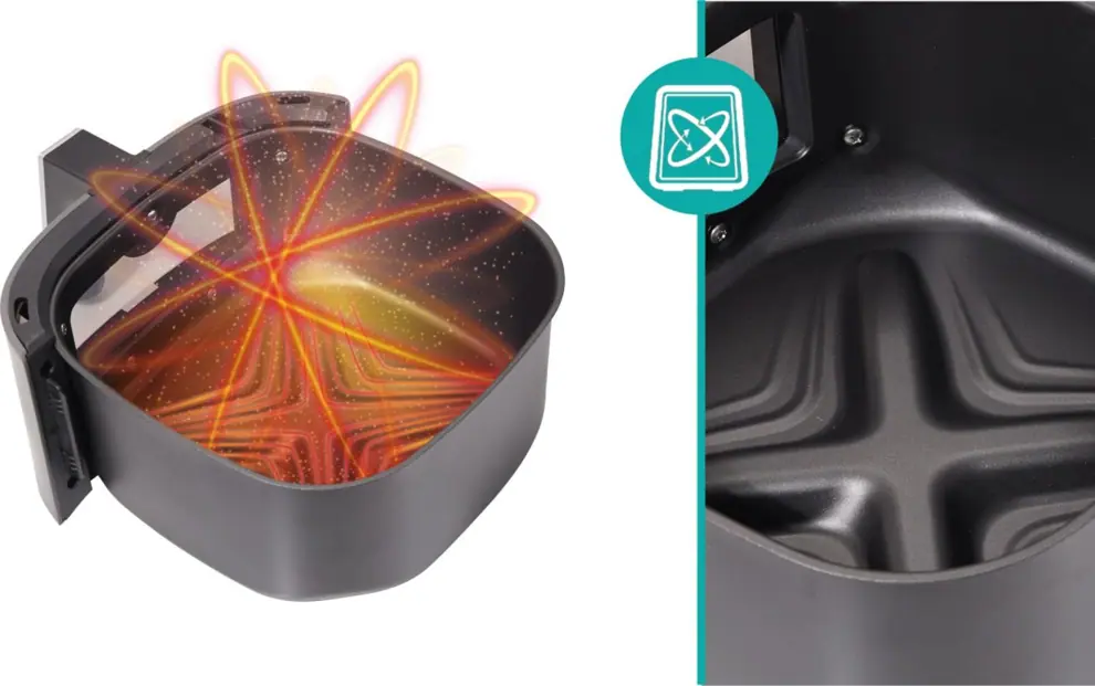 Hisense HAF1900D Air Fryer sütő 21. kép