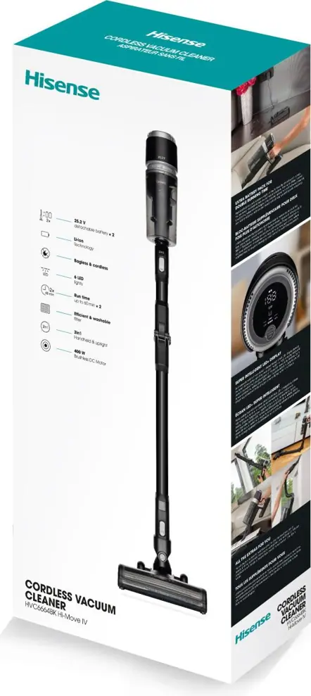 Hisense HVC6664BK kéziporszívó 6. kép